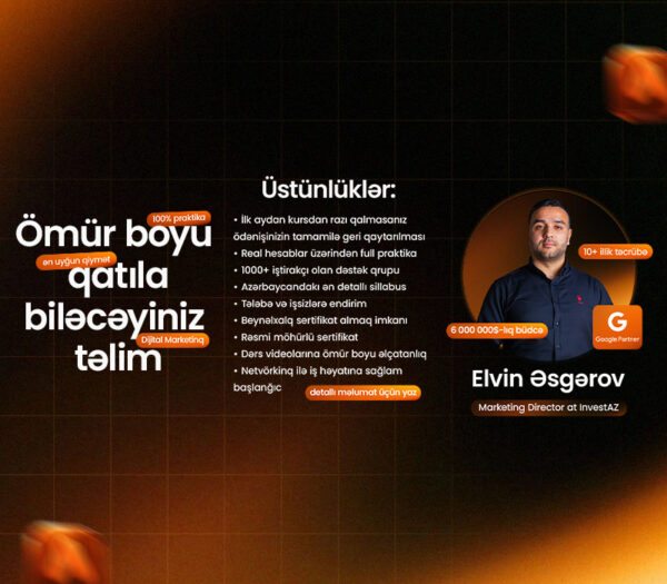 Ömürlük Digital Marketing Kursu