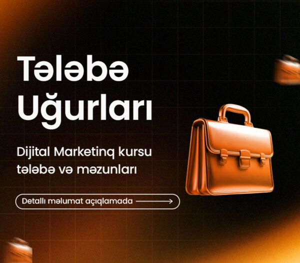 Digital Marketing Kursu – İşə Başlayanlar
