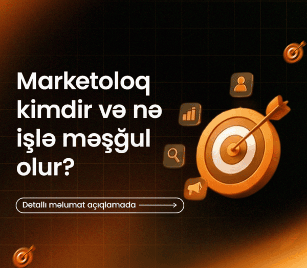 Marketoloq kimdir?O nə işlə məşğul olur?